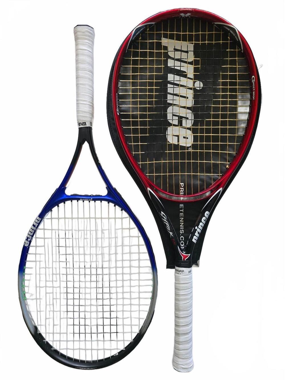 Prince Shark DB and Equalizer Tennis Rackets Set